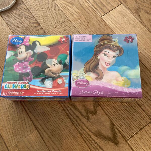 Disney 3Dマジックジグソーパズル 2個セット