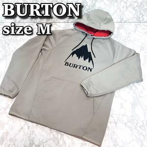 【美品】 バートン BUTON 裏起毛 撥水 パーカー M スノーボード