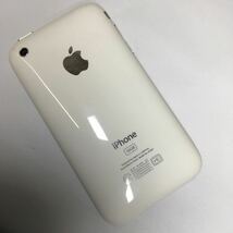 【初期化済】Apple iPhone 3GS 16GB /A1303 ホワイト White アップル アイフォン 【IK-01049】_画像1