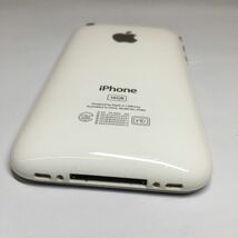 【初期化済】Apple iPhone 3GS 16GB /A1303 ホワイト White アップル アイフォン 【IK-01049】_画像6