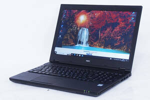 【1円～】バッテリー良好 Office2021 ブルーレイドライブ VersaPro Type-VX VKM17/X-3 i5-8350U RAM8G HDD500G 15.6型HD カメラ Win10Pro