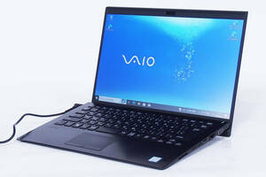 【即配】Corei7 新品SSD512GB換装済 軽量薄型 日本製 VAIO Pro PK VJPK11C11N i7-8565U RAM16GB 14型FHD カメラ Type-C Win10Pro