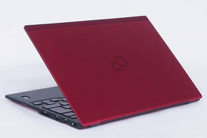 【1円～】バッテリー良好 Win11Pro 2020年製 極軽極薄 大容量SSD LIFEBOOK U939/B Red i5-8365U 8G SSD512G USB-C(Thunderbolt3) 指紋認証