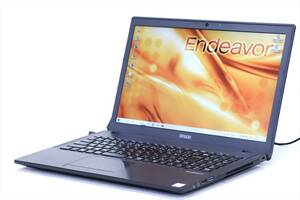 【1円～】デスクトップ向けプロセッサー搭載 ゲーミングPC！Endeavor NJ6100E 15.6FHD i5-7500 RAM8G SSD256G Win10