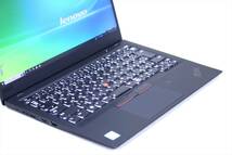 【1円～】バッテリー良好!薄型軽量!ThinkPad X1 Carbon i5-8250U メモリ8G SSD256G 14.0FHD Win10 Thuderbolt3 指紋認証 ACアダプタ_画像2