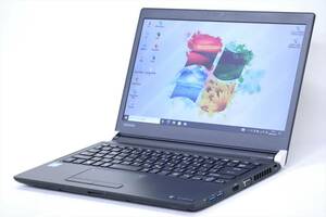 【1円～】コスパ最高！バッテリー良好！Office2019搭載即戦力PC！dynabook R73/J Celeron 3865U RAM8GB SSD128GB 13.3TFT Win10