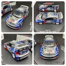 1/43 SKID スキッド プジョー206 WRC 6台セット_画像5