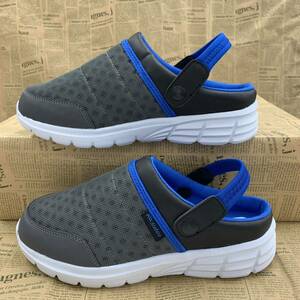  new goods men's S size 24.0-24.5cm sabot sandals sabot sneakers sport sandals slip-on shoes kick back shoes gray osw2964
