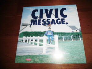 CIVIC　MESSAGE．　【冊子のみ　1998年9月　22ページ】　シビック　EK後期