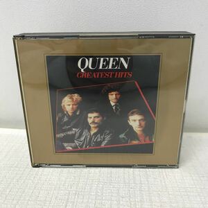 I0106D3 QUEEN クイーン GREATEST HITS Ⅰ Ⅱ CD 2枚組 音楽 洋楽 ロック / BOHEMIAN RHAPSODY / WE WELL ROCK YOU / SAVE ME 他