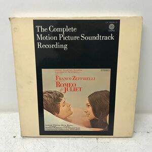 I0110A3 ロミオとジュリエット 完全 サウンドトラック LP 4枚組 The Complete Motion Picture Soundtrack Recordind 映画音楽 サントラ