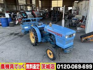 【茨城県常総市発】未整備品　トラクター 東洋社 E14 日の本 ディーゼル 2WD 14 馬力 731.7h エンジン形式：S88