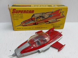 SUPER CAR ダイキャスト 1960年代 当時物 イングランド製 スーパーカー 人形劇 SF 箱付き 雑貨