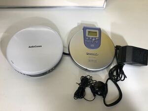 【現状品】中古品　Panasonic SL-CT540 ポータブルCDプレーヤー　パナソニック　通電確認済　コントローラーイヤフォン欠品