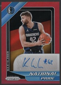 20-21 Panini Chronicles Red Maxi Kleber Auto