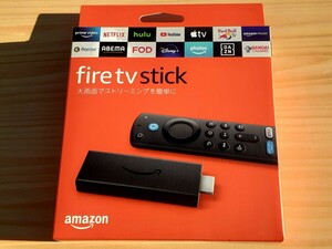 ★レターパック370円発送！【新品未使用/未開封】アマゾンFireTV Stickファイヤースティック　第3世代です！