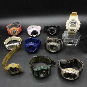 M309 G-SHOCK Baby-G 腕時計 10本 まとめ売り SHOCK RESIST/X-treme/イルカクジラ/Gショック ベビーG クォーツ CASIO 良品あり