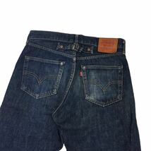 D502 Levi's リーバイス 702 シンチバックル シンチバック BigE デニムパンツ ジーンズ ジーパン Gパン ボトムス ネイビー メンズ 32_画像5