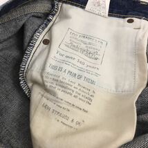 D502 Levi's リーバイス 702 シンチバックル シンチバック BigE デニムパンツ ジーンズ ジーパン Gパン ボトムス ネイビー メンズ 32_画像10