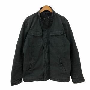 H691 American Eagle アメリカンイーグル 長袖 ミリタリージャケット スタンドカラー ジャケット 上着 メンズ L