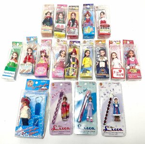 【中古】リカちゃん　ストラップキーホルダー　まとめ売り　松田聖子　ご当地　限定