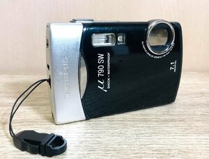 【中古】 OLYMPUS オリンパス μ-790SW コンパクトデジタルカメラ ブラック