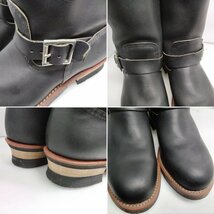 RED WING レッド ウィング D 9085 エンジニアブーツ ブーツ USA 10インチ 28.0㎝ 黒 ブラック_画像3