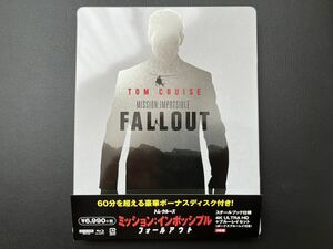 【Amazon.co.jp限定】ミッション:インポッシブル/フォールアウト スチールブック仕様 4K ULTRA HD + ブルーレイ セット ビジュアルシート付