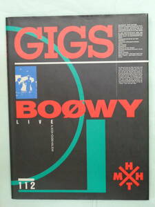 ^GIGS BOOWY LIVE PHOTOGRAPHS