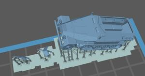 1/144 (3D)レジンキット　未塗装　WWⅡ ドイツ軍 戦車　Sd.Kfz.251/1 B型　装甲兵員輸送車　ワールドタンク ミュージアム 【同梱可能】