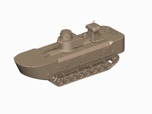 1/72 レジンキット　未塗装 WWⅡ　日本海軍戦車　特三式内火艇 カチ車 フロート付き【同梱可能】Y7204