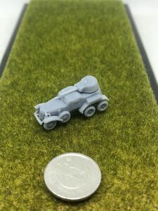 1/144 レジンキット　未組立　未塗装　WWⅡ ソ連軍　戦車　BA-10 装甲車　ワールドタンクミュージアム　【同梱可能】