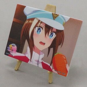 【未開封品】「一番くじ　ウマ娘 プリティーダービー Season 3」 H賞　イーゼル付きミニプレート　シュヴァルグラン