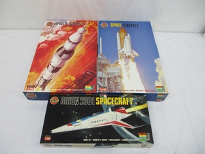 6380B 未組立 プラモデル 3箱◆AIRFIX エアフィックス 1/144 APOLLO SATURN V アポロサターンV/スペースシャトル/ORION 2001 SPACECRAFT