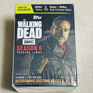 新品送料無料　WALKING DEAD SEASON6 TRADING CARDS BOX ウォーキングデッド　シーズン6 トレカBOX