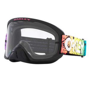 【10%OFF】OAKLEY Oフレーム2.0 PROゴーグル　ブラックスプラッター(クリアレンズ） 【定形外￥510】