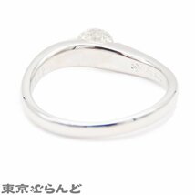 101694822 タサキ TASAKI ダイヤモンド リング プラチナ Pt900 ダイヤモンド 0.402ct F VS2 8号相当 リング・指輪 レディース 仕上済_画像3