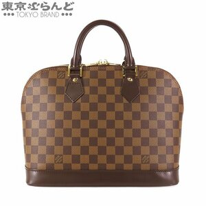 101701048 ルイヴィトン LOUIS VUITTON アルマ N51131 ダミエキャンバス エベヌ 旧モデル ハンドバッグ レディース A