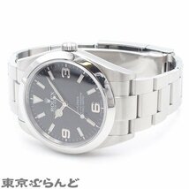 101693364 ロレックス ROLEX エクスプローラー1 214270 ランダム番 SS ブラックアウト オイスターブレス 腕時計 メンズ 自動巻 仕上済_画像2