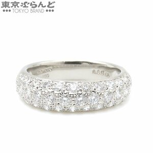 103018610 ミキモト パヴェ ダイヤモンド リング Pt950 ダイヤモンド 12.5号相当 総0.95ct プラチナ リング・指輪 レディース 仕上済