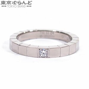 101700402 カルティエ CARTIER ラニエール リング ホワイトゴールド K18WG ダイヤモンド 1Pダイヤモンド 53 リング・指輪 仕上済