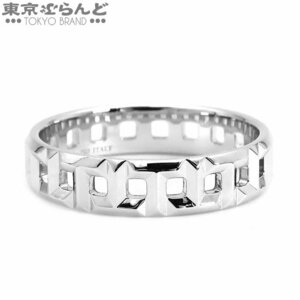 101700406 ティファニー TIFFANY&Co. T トゥルー ワイド リング K18WG 25号相当 ホワイトゴールド リング・指輪 ユニセックス 仕上済