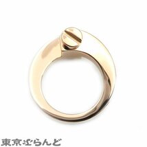 101700390 カルティエ CARTIER メノット リング K18PG #48 8号相当 ビス ピンクゴールド リング・指輪 レディース 仕上済_画像5