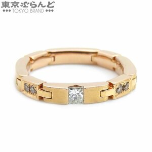 101708742 イーノス E-NO`S プリンセスカット ダイヤモンド リング K18PG 約15号相当 0.14ct 0.12ct 9PD リング・指輪 ユニセックス