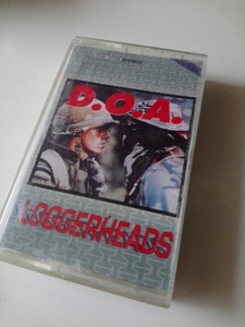 激レア カセットテープ D.O.A. - LOGGERHEADS MG RECORDS MG 1-213 THE CASH DAMNED SEX PISTOLS GBH EXPLOITED DISCHARGE