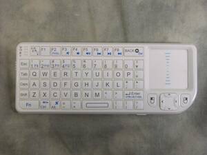 nc キ01-119 Aigo WKB001 ワイヤレスキーボード 白 ホワイト 本体のみ 動作確認済