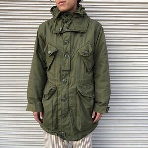 極上 1990s CANADA Parka Extreme Cold Weather Combat OG107 パーカー カナダ軍実物 ミリタリー ECW 80s モッズコート ヴィンテージ M