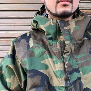 00s イタリア軍 実物 ECWCS GEN1 ITALY ウッドランドカモ GORE-TEX ゴアテックスパーカー ヴィンテージ オールド ミリタリー ユーロ 90sの画像3