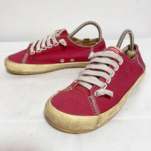 WA 175 ★ Camper Campale Low Cut Sneakers Shoes 37 Ladies Red