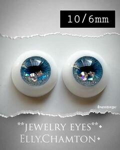 ■ec◆10/6mm◆4A2011* プチブライス*resin blythe doll eye＊いーちゃむカスタムレジンアイ■